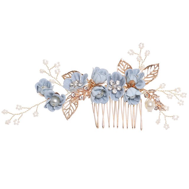 Flower Hair Comb Bridal Hairpin