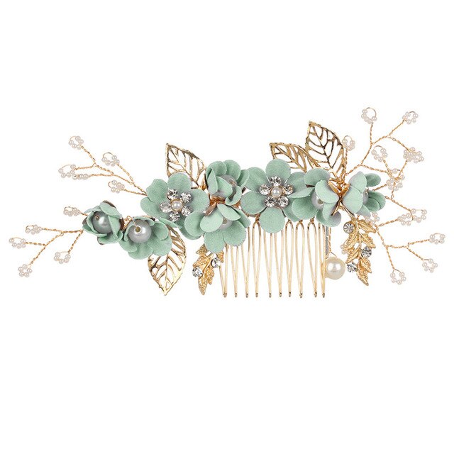 Flower Hair Comb Bridal Hairpin