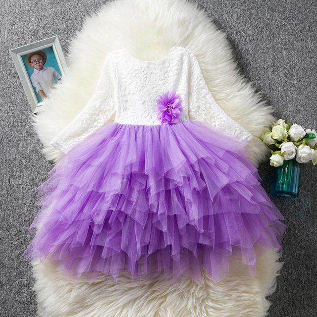 Baby Children Girl Dress Kids Ceremony Party Dresses