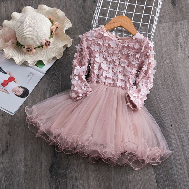 Baby Children Girl Dress Kids Ceremony Party Dresses