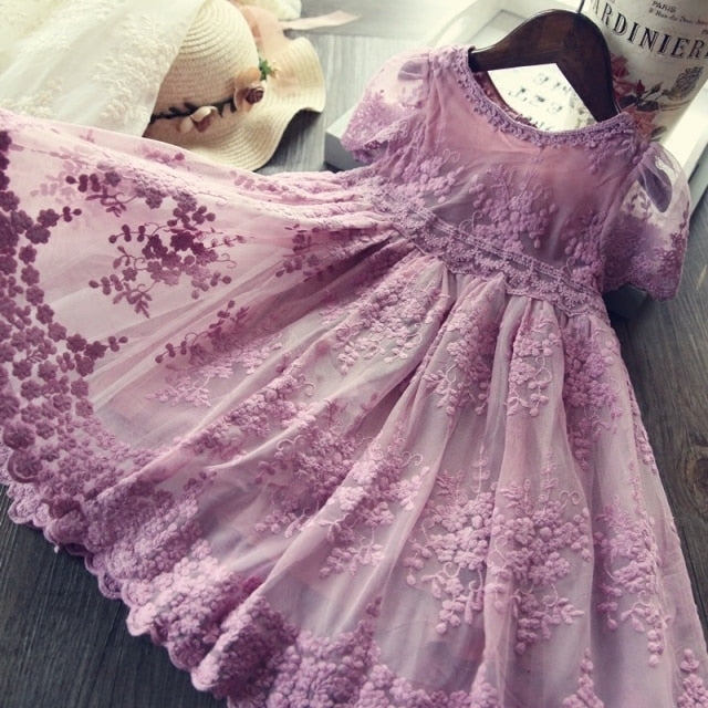 Baby Children Girl Dress Kids Ceremony Party Dresses