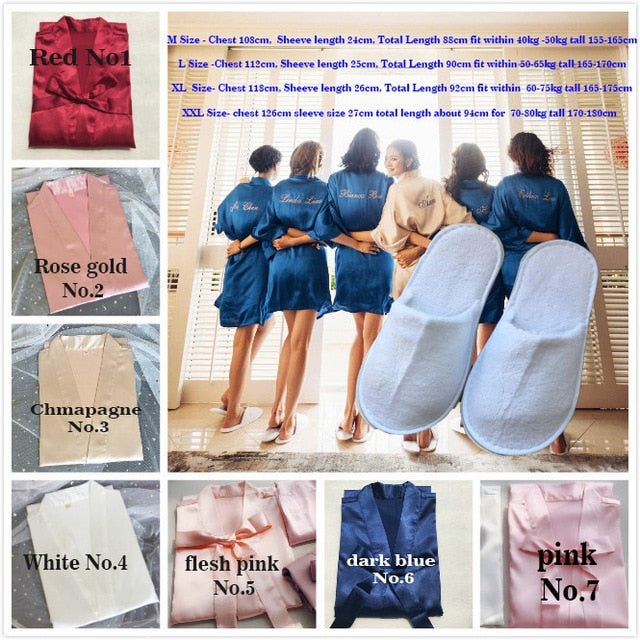 Bride / Bridesmaid Robe sets