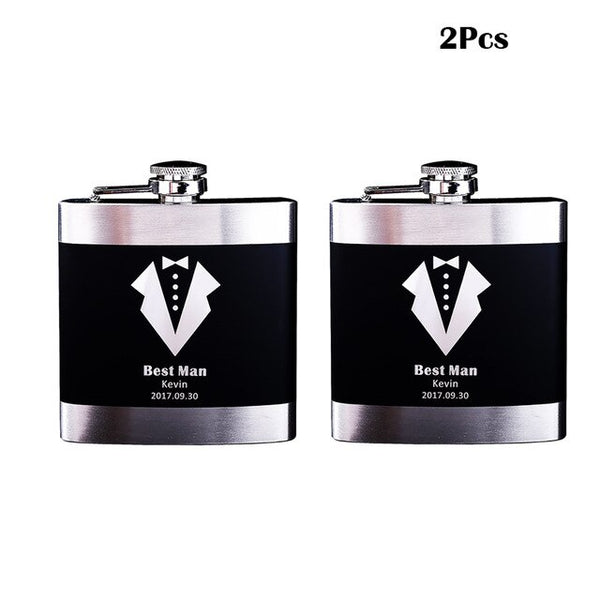 Groomsmen Flasks