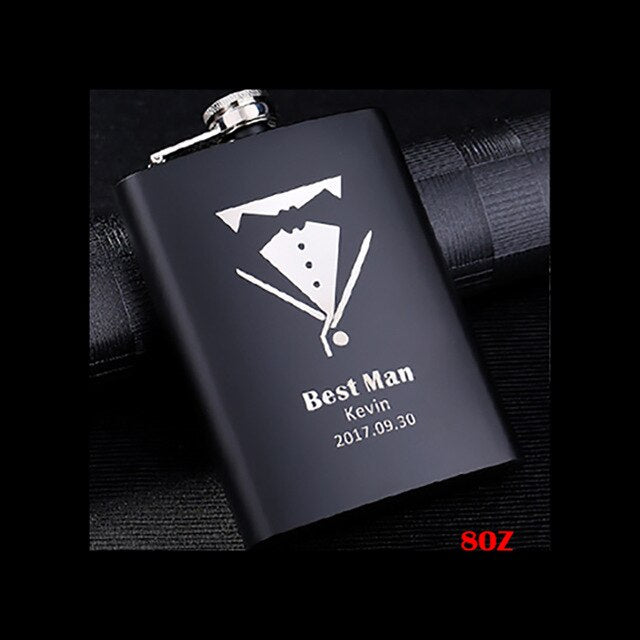 Groomsmen Flasks