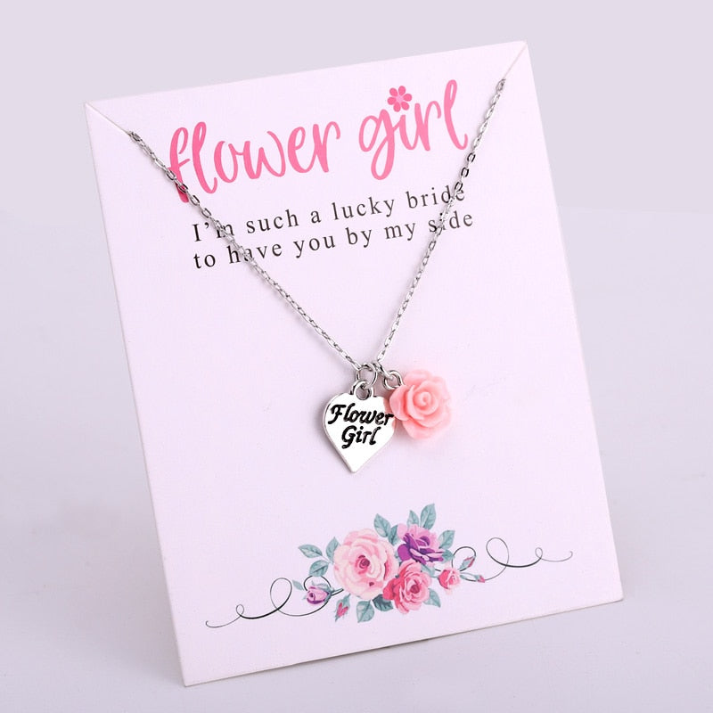 Flower Girl Necklace