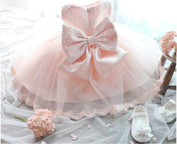 Vintage Flower Girls Dresses Children Party Ceremonies Clothing Princess Baby Girl Wedding Dress